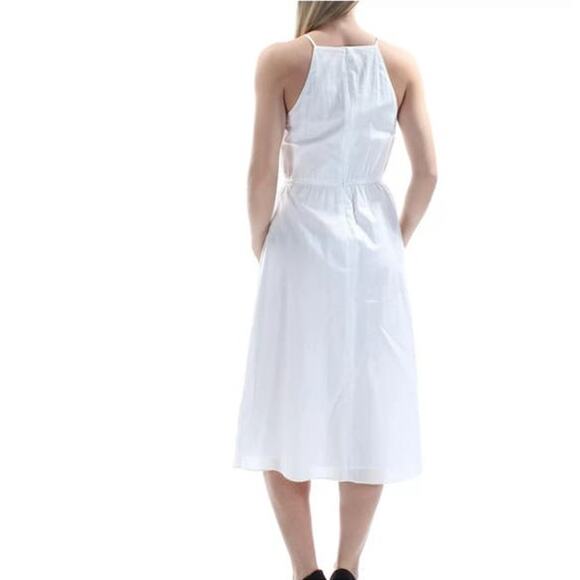 Maison Jules Embroidered sleeveless midi Dress NEW size Small - Picture 8 of 8